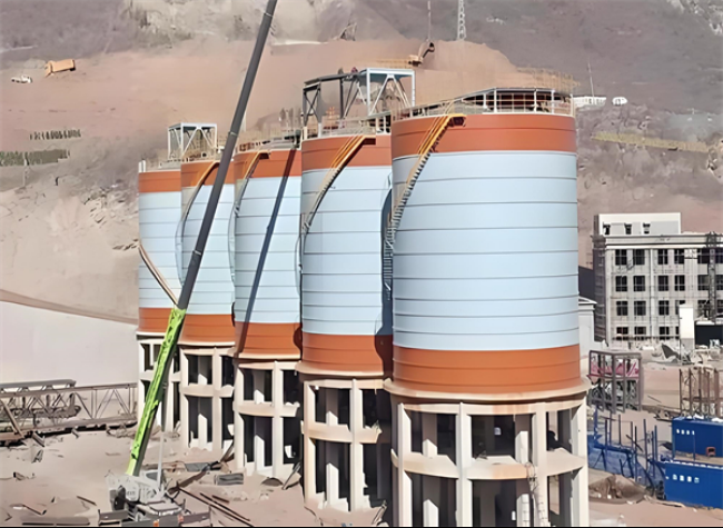 公主岭高架钢板仓