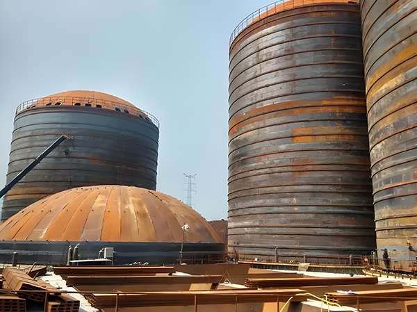 公主岭焦粉钢板仓